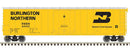 Atlas HO 20007020 50' Plug-Door Boxcar Master, Burlington Northern RBBN
