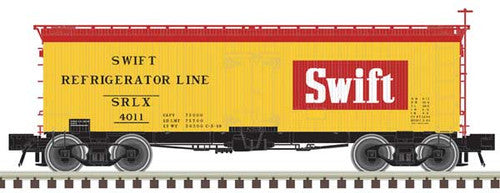 Atlas HO 20007202 36' Wood Reefer Master, Swift