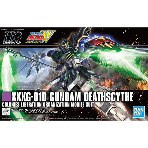 Mobile Suit Gundam Wing Gundam Deathscythe High Grade 1:144 Scale Model Kit 2554745