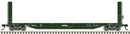 Atlas HO 20007091 51'6" Bulkhead Flatcar, Master, BC Rail