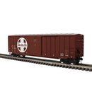 Atlas O 2001140 ACF 50'6" Boxcar, 3-Rail Trainman Santa Fe