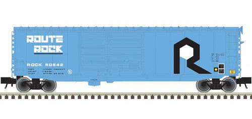 Atlas O 3008609 50' PS-1 Modernized Double-Door Boxcar, 2-Rail Master, Rock Island