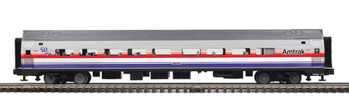 Atlas O 3009037 Amfleet 3 Coaches & Cafe, 2-Rail Premier, Amtrak (Fantasy Scheme, 50th Anniversary)