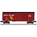 Atlas O 3001844 40' PS-1 Boxcar, 3-Rail Premier, Rock Island