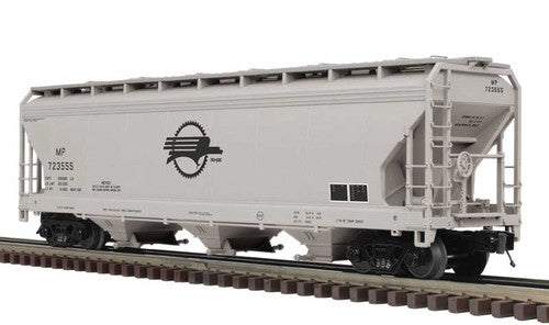 Atlas O 3002143 ACF 3-Bay Center-Flow Covered Hopper, 2-Rail Premier, Missouri Pacific
