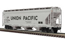 Atlas O 3002144 ACF 3-Bay Center-Flow Covered Hopper, 2-Rail Premier, Union Pacific