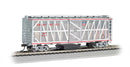 Bachmann Trains HO 16316 Track Cleaning 40' Boxcar with Removable Dry Pad, Ready-to-Run, Union Pacific (Damage Control Scheme; white, red)