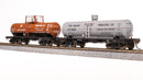 BLI 7665 6000 Gallon Tank, Early 1950's Variety 2-pack C, HO (Penn Salt, Solvay Process)