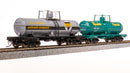 BLI 7669 6000 Gallon Tank, 1960's Variety 2-pack A, HO (Ethyl Corp, Wyandotte)