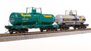 BLI 7669 6000 Gallon Tank, 1960's Variety 2-pack A, HO (Ethyl Corp, Wyandotte)