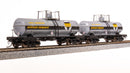 BLI 7674 6000 Gallon Tank, Ethyl Corp, 1960's Scheme, 2-pack, HO
