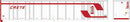 Bowser HO 43287 53' Platewall Highway Trailer, Assembled, Crete