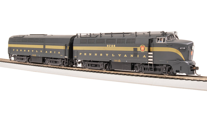 PREORDER  BLI 7690 BF-16 Sharknose A/B, PRR 9708/9708B, 5-Stripe, A-unit Paragon4 Sound/DC/DCC, Unpowered B, HO