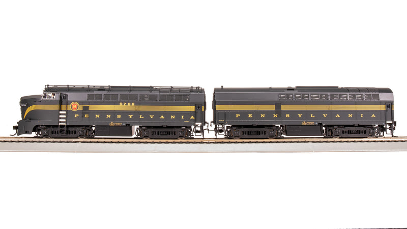 PREORDER  BLI 7690 BF-16 Sharknose A/B, PRR 9708/9708B, 5-Stripe, A-unit Paragon4 Sound/DC/DCC, Unpowered B, HO