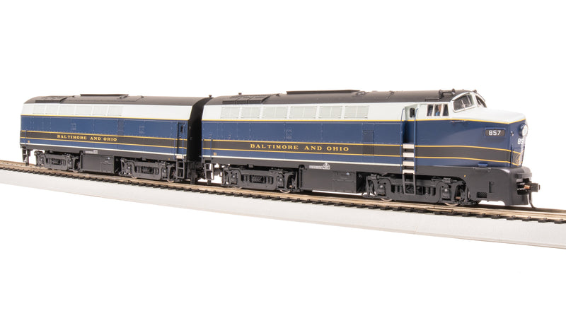 BLI 7694 RF-16 Sharknose A/B, B&O 857A/857X, As-Delivered, A-unit Paragon4 Sound/DC/DCC, Unpowered B, HO