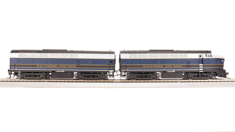 BLI 7694 RF-16 Sharknose A/B, B&O 857A/857X, As-Delivered, A-unit Paragon4 Sound/DC/DCC, Unpowered B, HO