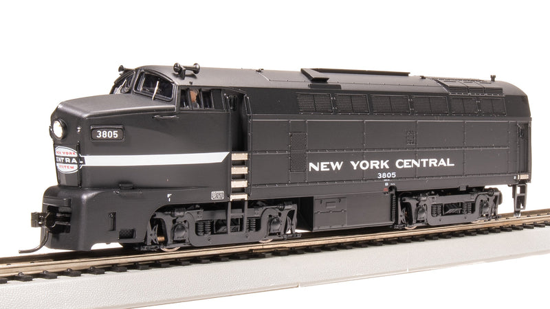 BLI 7696 RF-16 Sharknose A/B, NYC 3805/3707, Cigar Band, A-unit Paragon4 Sound/DC/DCC, Unpowered B, HO