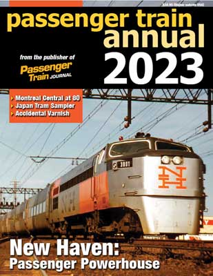 White River Productions Softcover PTA23 Passenger Train Annual 2023