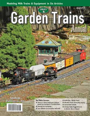 White River Productions Softcover GT23 2023 Garden Trains Annual