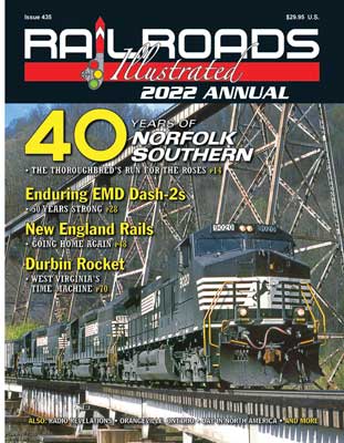 White River Productions Softcover RA22 Railroads Illustrated Annual 2022