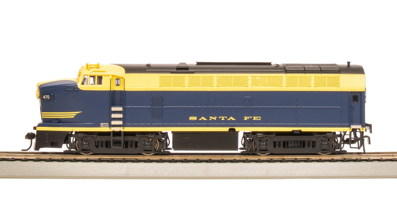 BLI 7698 RF-16 Sharknose A/B, ATSF 470L/470A, Cat Whiskers Scheme, A-unit Paragon4 Sound/DC/DCC, Unpowered B, HO (Fantasy Paint Scheme)