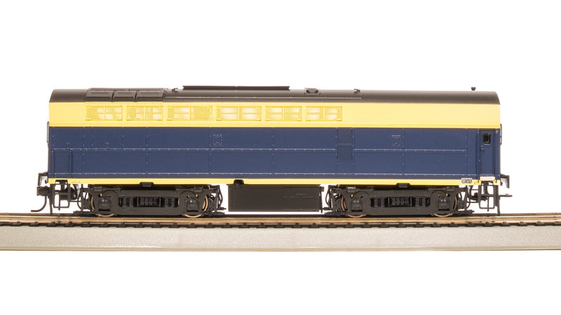 BLI 7698 RF-16 Sharknose A/B, ATSF 470L/470A, Cat Whiskers Scheme, A-unit Paragon4 Sound/DC/DCC, Unpowered B, HO (Fantasy Paint Scheme)