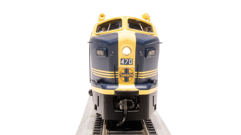 BLI 7699 RF-16 Sharknose A, ATSF 470C, Cat Whiskers Scheme, Paragon4 Sound/DC/DCC, HO (Fantasy Paint Scheme)