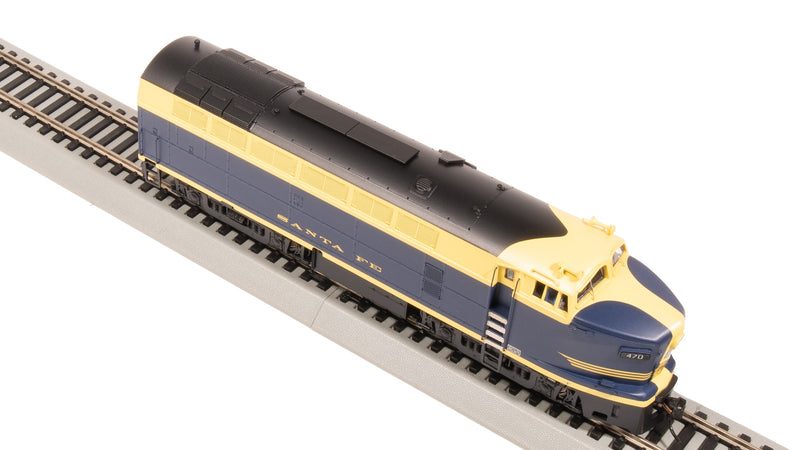 BLI 7699 RF-16 Sharknose A, ATSF 470C, Cat Whiskers Scheme, Paragon4 Sound/DC/DCC, HO (Fantasy Paint Scheme)