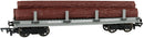 Bachmann Trains HO 77004 Logging Flatcar with Logs, Thomas and Friends, Sodor Logging Company