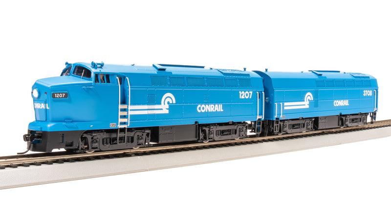 BLI 7702 RF-16 Sharknose A/B, CR 1207/3708, Conrail Blue, A-unit Paragon4 Sound/DC/DCC, Unpowered B, HO (Fantasy Paint Scheme)