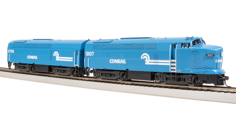 BLI 7702 RF-16 Sharknose A/B, CR 1207/3708, Conrail Blue, A-unit Paragon4 Sound/DC/DCC, Unpowered B, HO (Fantasy Paint Scheme)