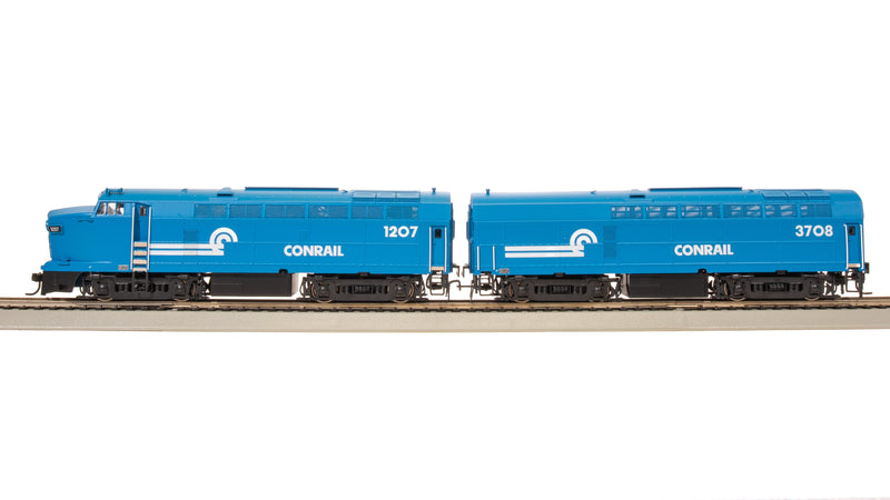 BLI 7702 RF-16 Sharknose A/B, CR 1207/3708, Conrail Blue, A-unit Paragon4 Sound/DC/DCC, Unpowered B, HO (Fantasy Paint Scheme)