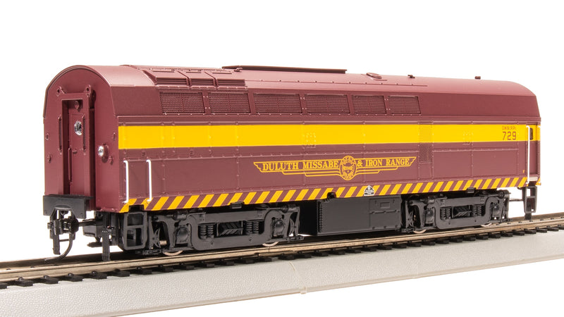 BLI 7704 RF-16 Sharknose A/B, DMIR 728/729, Maroon & Yellow, A-unit Paragon4 Sound/DC/DCC, Unpowered B, HO (Fantasy Paint Scheme)