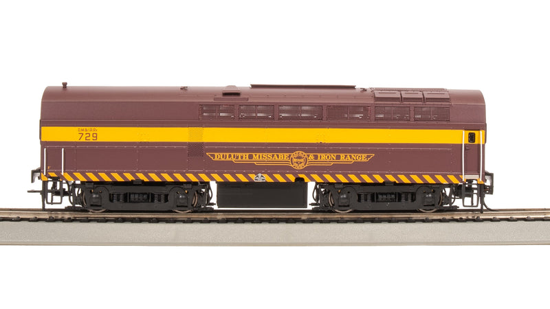 BLI 7704 RF-16 Sharknose A/B, DMIR 728/729, Maroon & Yellow, A-unit Paragon4 Sound/DC/DCC, Unpowered B, HO (Fantasy Paint Scheme)