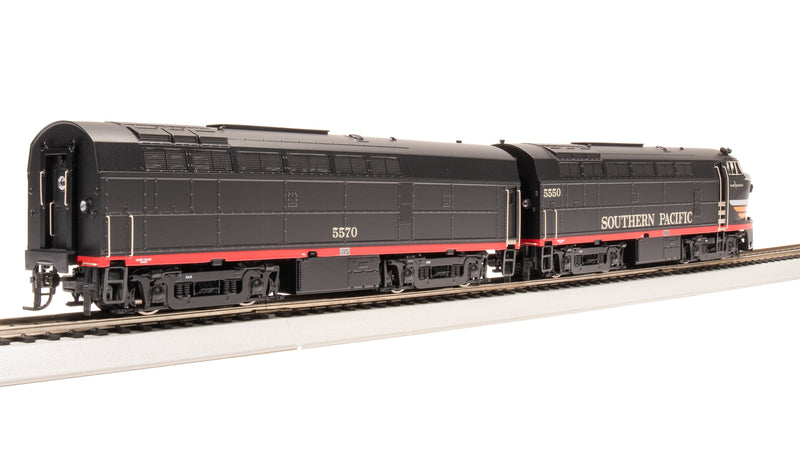 BLI 7708 RF-16 Sharknose A/B, SP 5550/5570, Black Widow Scheme, A-unit Paragon4 Sound/DC/DCC, Unpowered B, HO (Fantasy Paint Scheme)