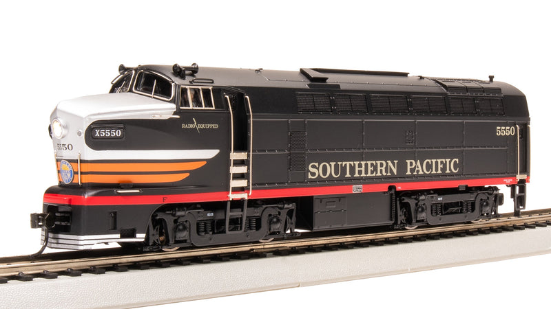 BLI 7708 RF-16 Sharknose A/B, SP 5550/5570, Black Widow Scheme, A-unit Paragon4 Sound/DC/DCC, Unpowered B, HO (Fantasy Paint Scheme)