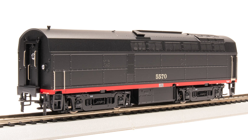 BLI 7708 RF-16 Sharknose A/B, SP 5550/5570, Black Widow Scheme, A-unit Paragon4 Sound/DC/DCC, Unpowered B, HO (Fantasy Paint Scheme)