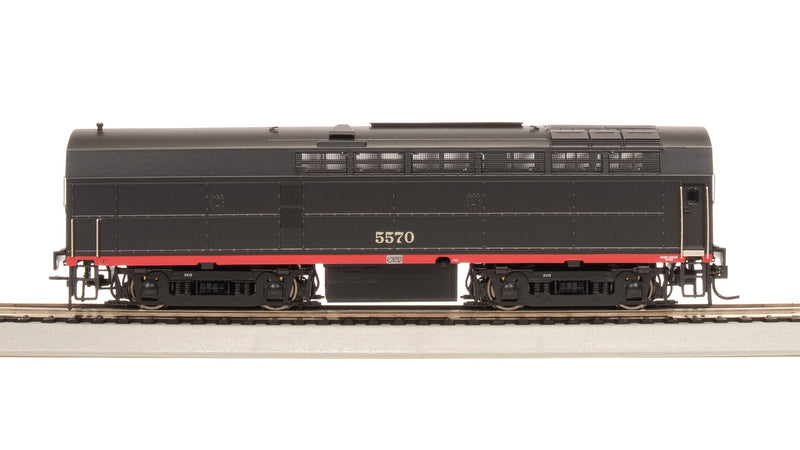 BLI 7708 RF-16 Sharknose A/B, SP 5550/5570, Black Widow Scheme, A-unit Paragon4 Sound/DC/DCC, Unpowered B, HO (Fantasy Paint Scheme)