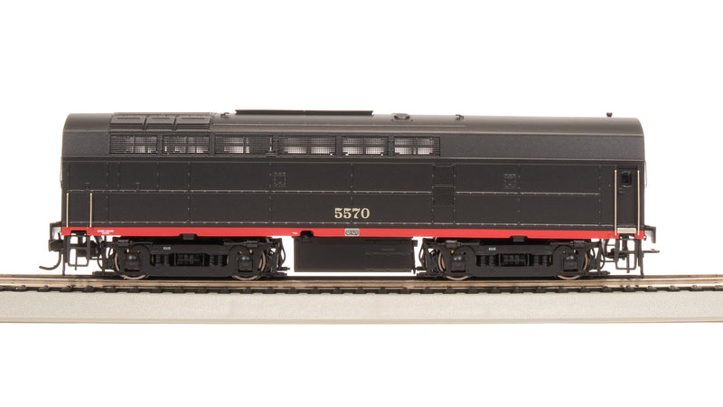 BLI 7708 RF-16 Sharknose A/B, SP 5550/5570, Black Widow Scheme, A-unit Paragon4 Sound/DC/DCC, Unpowered B, HO (Fantasy Paint Scheme)