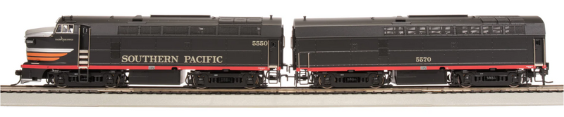 BLI 7708 RF-16 Sharknose A/B, SP 5550/5570, Black Widow Scheme, A-unit Paragon4 Sound/DC/DCC, Unpowered B, HO (Fantasy Paint Scheme)