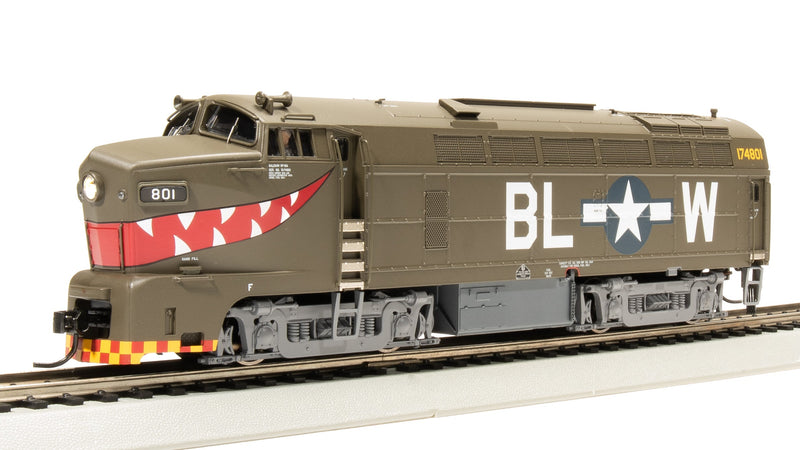 BLI 7711 RF-16 Sharknose A, USAAF 801, Shark Fantasy Scheme, Paragon4 Sound/DC/DCC, HO (Fantasy Paint Scheme)