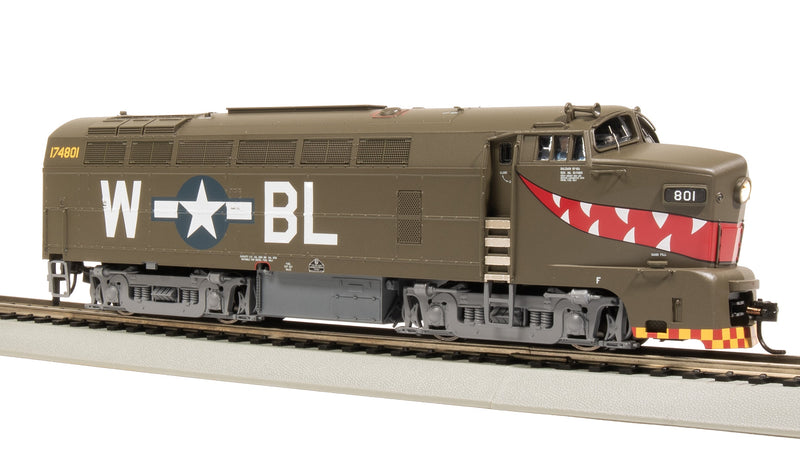 BLI 7711 RF-16 Sharknose A, USAAF 801, Shark Fantasy Scheme, Paragon4 Sound/DC/DCC, HO (Fantasy Paint Scheme)