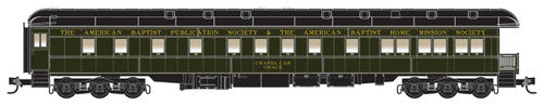 Micro-Trains N 144 00 301 Pullman Heavyweight 3-2 Observation Car, Baptist Church "Grace"