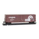 Micro Trains Line 181 00 360 N 50' Boxcar with 8' Plug Door, No Roofwalk, Short Ladders - Ready to Run -- Conrail
