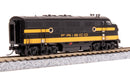 BLI 7721 EMD F3 AB, SLSF 5000/5100, Black & Yellow, A-unit Paragon4 Sound/DC/DCC, Unpowered B, N