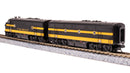 BLI 7721 EMD F3 AB, SLSF 5000/5100, Black & Yellow, A-unit Paragon4 Sound/DC/DCC, Unpowered B, N