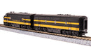 BLI 7721 EMD F3 AB, SLSF 5000/5100, Black & Yellow, A-unit Paragon4 Sound/DC/DCC, Unpowered B, N