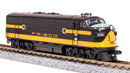 BLI 7721 EMD F3 AB, SLSF 5000/5100, Black & Yellow, A-unit Paragon4 Sound/DC/DCC, Unpowered B, N
