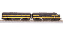 BLI 7721 EMD F3 AB, SLSF 5000/5100, Black & Yellow, A-unit Paragon4 Sound/DC/DCC, Unpowered B, N