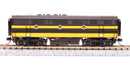 BLI 7721 EMD F3 AB, SLSF 5000/5100, Black & Yellow, A-unit Paragon4 Sound/DC/DCC, Unpowered B, N